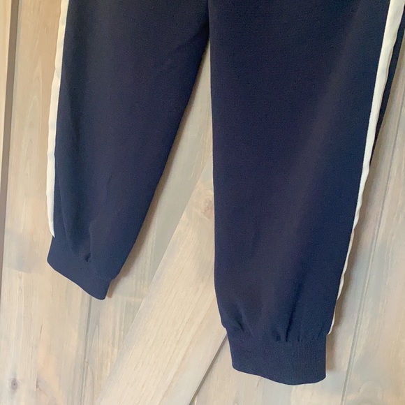 ZARA BASIC COLLECTION XS draw string  navy/cream - Picture 10 of 10